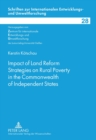 Impact of Land Reform Strategies on Rural Poverty in the Commonwealth of Independent States : Comparison between Georgia and Moldova - Book
