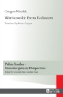 Warlikowski: Extra Ecclesiam : Translated by Soren Gauger - Book