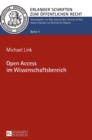 Open Access Im Wissenschaftsbereich - Book