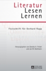 Literatur - Lesen - Lernen : Festschrift Fuer Gerhard Rupp - Book