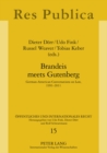 Brandeis meets Gutenberg : German-American Conversations on Law, 1991-2011 - Book