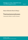 Textmetamorphosen : Literarische Werke in neuem Gewand - Book