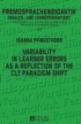 Variability in Learner Errors as a Reflection of the CLT Paradigm Shift - Book