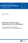 Behoerdliches Vorgehen gegen Alkoholkonsum in der Oeffentlichkeit : Unter besonderer Beruecksichtigung abstrakt-genereller Handlungsmoeglichkeiten - Book