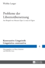 Probleme der Librettouebersetzung : Am Beispiel von Mozarts Oper "Le nozze di Figaro" - Book