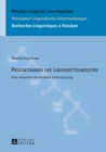 Produktnamen Der Lebensmittelindustrie : Eine Empirisch-Strukturelle Untersuchung - Book