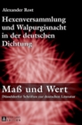 Hexenversammlung Und Walpurgisnacht in Der Deutschen Dichtung - Book