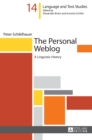 The Personal Weblog : A Linguistic History - Book