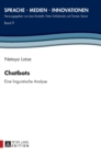 Chatbots : Eine Linguistische Analyse - Book