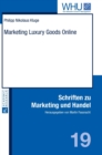 Marketing Luxury Goods Online - Book
