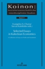 Selected Essays in Kaleckian Economics : A Collection of Essays on Profits and Investment - Book