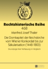 Die Domkapitel der Reichskirche vom Wiener Konkordat bis zur Saekularisation (1448-1803) : Grundzuege ihrer Verfassung im Vergleich - eBook
