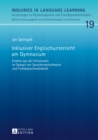 Inklusiver Englischunterricht am Gymnasium : Evidenz aus der Schulpraxis im Spiegel von Spracherwerbstheorie und Fremdsprachendidaktik - eBook