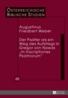 Der Psalter als ein Weg des Aufstiegs in Gregor von Nyssas «In inscriptiones Psalmorum» - eBook