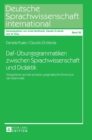 Daf-Uebungsgrammatiken Zwischen Sprachwissenschaft Und Didaktik : Perspektiven Auf Die Semanto-Pragmatische Dimension Der Grammatik - Book