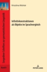 Infinitivkonstruktionen ALS Objekte Im Sprachvergleich - Book