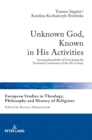 Unknown God, Known in His Activities : Incomprehensibility of God during the Trinitarian Controversy of the 4th Century - Book