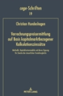 Verrechnungspreisermittlung Auf Basis Kapitalmarktbezogener Kalkulationszinssaetze : Methodik, Kapitalkostenmodelle Und Deren Eignung Fuer Zwecke Des Steuerlichen Fremdvergleichs - Book