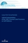 Judicial Interpretation of the 1997 Criminal Code Provisions on Self-Defence - Book