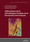 Aplicaciones de la metodologia Tandem en la formacion universitaria - eBook