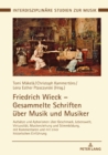 Friedrich Wieck - Gesammelte Schriften ueber Musik und Musiker : Aufsaetze und Aphorismen ueber Geschmack, Lebenswelt, Virtuositaet, Musikerziehung und Stimmbildung, mit Kommentaren und mit einer hist - eBook