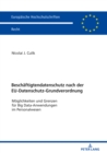 Beschaeftigtendatenschutz nach der EU-Datenschutz-Grundverordnung : Moeglichkeiten und Grenzen fuer Big Data-Anwendungen im Personalwesen - eBook