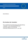 Die Auslese der Asozialen : Eine rechtshistorische Betrachtung der Behandlung Asozialer und Gemeinschaftsfremder nach dem Gesetz zur Verhuetung erbkranken Nachwuchses vom 14. Juli 1933 - Book