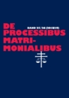 de Processibus Matrimonialibus : Fachzeitschrift Zu Fragen Des Kanonischen Ehe- Und Prozessrechtes - Band 25-26 (2019) - Book