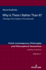 Why Is There I Rather Than It? : Ontology of the Subject in the Upanisads - Book