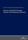 Remote and Hybrid Working: Variants, Determinants, Outcomes - Book