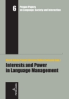Interests and Power in Language Management - Book