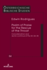 Psalm of Praise for the Rescue of the Throat : Concatenation and lectio continua of Pss 33-34-35 - eBook