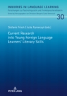 Current Research into Young Foreign Language Learners' Literacy Skills - eBook