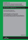 Enfoques actuales en la investigacion filologica - eBook