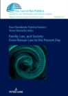 Family, Law, and Society: from Roman Law to the Present Day - Book
