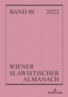 Wiener Slawistischer Almanach Band 89/2022 - Book