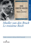 Moeller van den Bruck Le troisieme Reich - Book