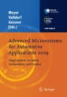 Advanced Microsystems for Automotive Applications 2009 : Smart Systems for Safety, Sustainability, and Comfort - eBook