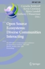 Open Source Ecosystems: Diverse Communities Interacting : 5th IFIP WG 2.13 International Conference on Open Source Systems, OSS 2009, Skovde, Sweden, June 3-6, 2009, Proceedings - eBook