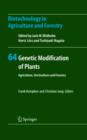 Genetic Modification of Plants : Agriculture, Horticulture and Forestry - eBook