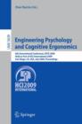Engineering Psychology and Cognitive Ergonomics : 8th International Conference, EPCE 2009, Held as Part of HCI International 2009, San Diego, CA, USA, July 19-24, 2009. Proceedings - Book