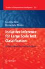 Inductive Inference for Large Scale Text Classification : Kernel Approaches and Techniques - eBook