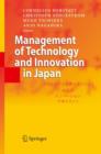 Management of Technology and Innovation in Japan - Book