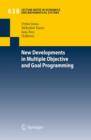 New Developments in Multiple Objective and Goal Programming - eBook