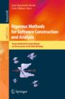 Rigorous Methods for Software Construction and Analysis : Essays Dedicated to Egon Borger on the Occasion of His 60th Birthday - eBook