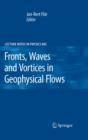 Fronts, Waves and Vortices in Geophysical Flows - eBook