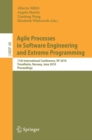 Agile Processes in Software Engineering and Extreme Programming : 11th International Conference, XP 2010, Trondheim, Norway, June 1-4, 2010, Proceedings - eBook