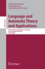 Language and Automata Theory and Applications : 4th International Conference, LATA 2010, Trier, Germany, May 24-28, 2010, Proceedings - eBook
