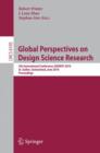 Global Perspectives on Design Science Research - Book