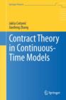 Contract Theory in Continuous-Time Models - eBook